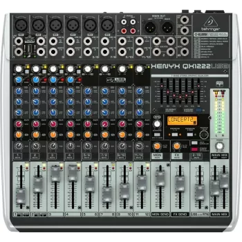 Behringer QX1222USB Audio Mixer 16 Channels