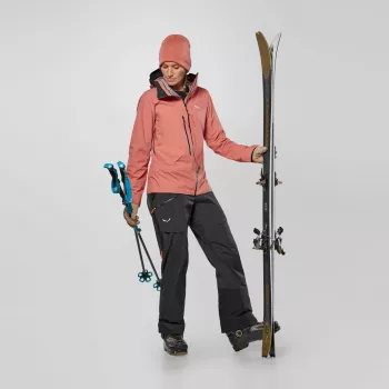 Salewa Sella 3L PTX női dzseki - Desert Pink XS