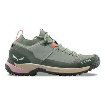 Salewa Puez 2 Knit Ptx női alacsony túracipő - Shadow/Olive, 38,5 méret