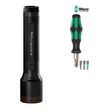 Ledlenser P6R Core zseblámpa + WERA készlet