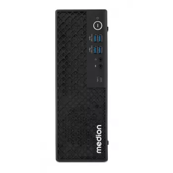 MEDION Picoworx T80 SFF MD340078 asztali PC - Intel Core i5-13500HX, 32GB RAM, 1TB SSD, UHD Graphics, FreeDOS, fekete