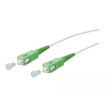 METZ CONNECT OpDAT patchkábel SC APC/SC APC OS2, 3 m, fehér