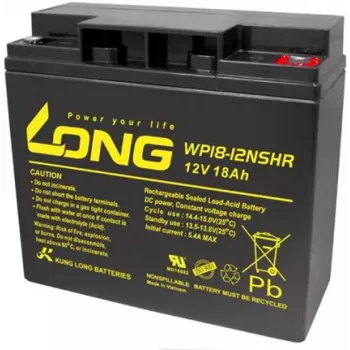 LONG WP18-12NSHR AGM akkumulátor 12V 18Ah VdS