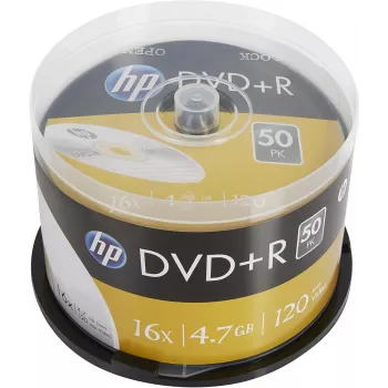 Verbatim HP DVD+R orsó 50 darabos 4,7GB 16x AZO festék