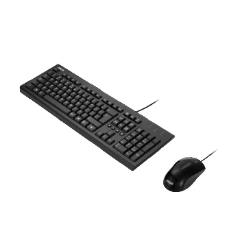 ASUS billentyűzet és egér U2000 észt QWERTY vezetékes szett