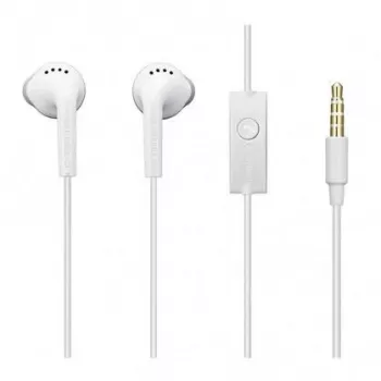 Samsung EHS61ASFWE univerzális eredeti sztereó 3,5 mm-es headset kábellel 1,2 m mikrofon fehér (OEM)