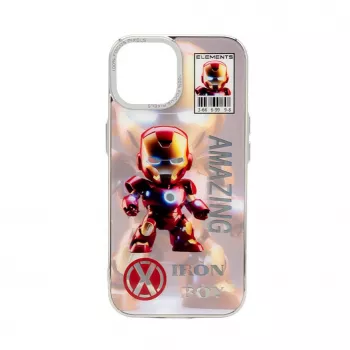 iLike Apple iPhone 15 PC szilikon tok Iron Boy