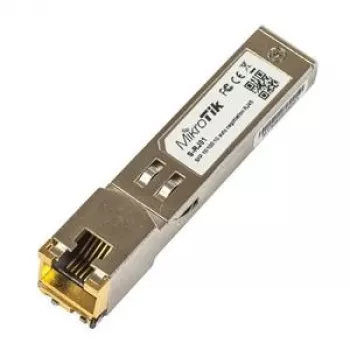 MikroTik S-RJ01 SFP réz RJ-45 10/100/1000 Mbit/s transceiver modul