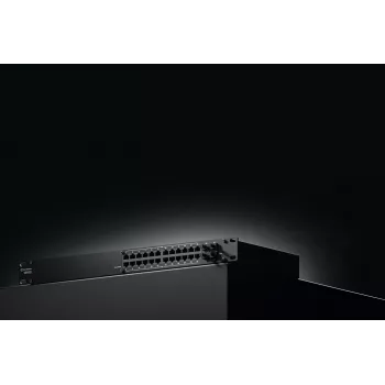 TELTONIKA MENEDZSELT SWITCH SWM282 24X1GB RJ45, 4X1GB SFP, 12 X POE+ 300W ÖSSZESEN