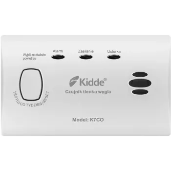 Kidde K7CO szén-monoxid-érzékelő digitális LCD-kijelzővel