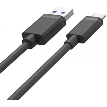 UNITEK USB 3.1 Type-A - Type-C kábel 0,5m fekete