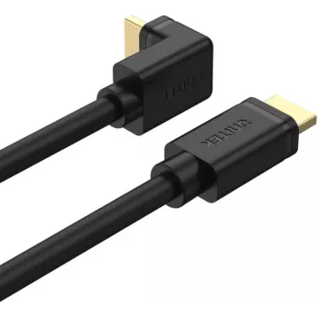 UNITEK Y-C1009 HDMI 2.0 kábel 270 fokban hajlított 4K 3m fekete