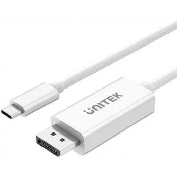 UNITEK USB-C 3.1 – DisplayPort kábel 1,8 m – 4K@60Hz – fekete