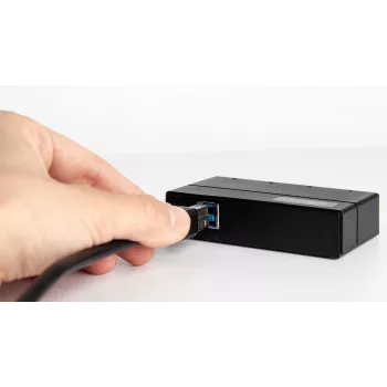 UNITEK USB-C – USB-B 3.0 nyomtatókábel 2 m fekete