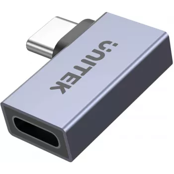 UNITEK USB-C – USB-C szögletes lapos adapter 40Gbps