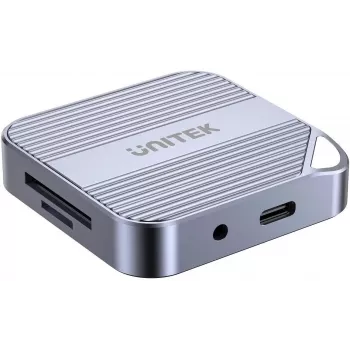 UNITEK MagSafe kártyaolvasó USB-C 3.2 Gen 1 SD/Micro SD Space Gray S1244CGY01