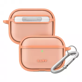 LAUT Huex Protect tok AirPods Pro (3. gen) készülékhez, narancssárga