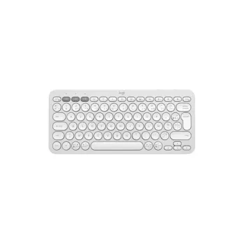 Logitech Pebble Keys 2 K380s vezeték nélküli billentyűzet, Tonal White