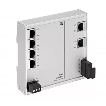 HARTING Ha-VIS eCon 2061GBT-AF nem menedzselt Gigabit switch, 6 port, DIN sín