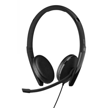 EPOS SENNHEISER ADAPT 165 USB II vezetékes headset, USB-A + 3,5 mm, on-ear, fekete