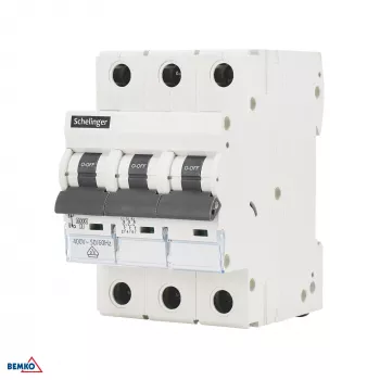 SCHELINGER Miniature Circuit Breaker 6kA 3P B 40A VDE