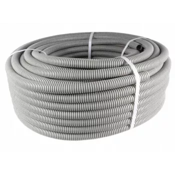 PAWBOL hullámcső PVC 50m, 320N, külső átmérő 20mm / belső átmérő 14mm, szürke 6161A-50P