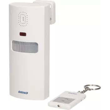 ORNO OR-MA-711 kültéri riasztósziéna beépített szirénával, 110 dB, 12V DC, fehér