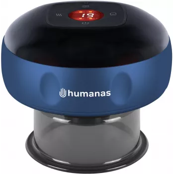 Humanas BB01 Plus elektronikus köpölyöző masszírozó - kék
