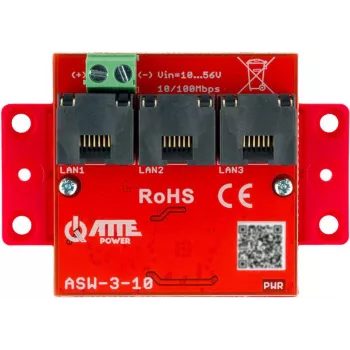 ATTE ASW-3-10 nem menedzselt switch 10 port 10/100 Mbps asztali
