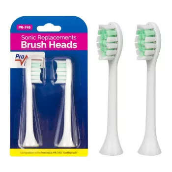 Promedix PR-745 W fehér pótkefekészlet (4 darabos csomag)