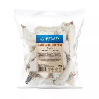 PETMEX nyúlláb szőrrel kutyarágcsáló 500g