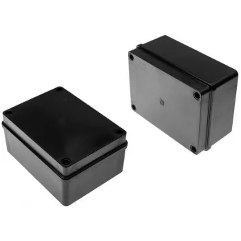 Hermetikus elágazódoboz 150x110x70mm IP65 halogénmentes fekete PAWBOL S-B316C