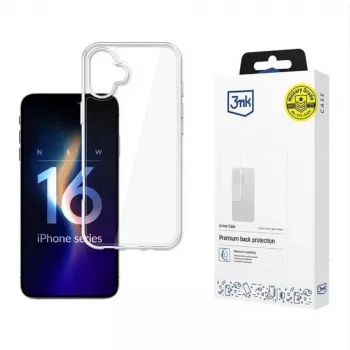 3mk Armor Case for Apple iPhone 16 Transparent