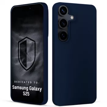 3MK PROTECTION Samsung Galaxy S25 - 3mk Hardy Mellow tok sötétkék