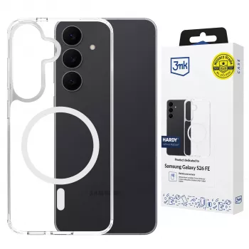 3MK PROTECTION Samsung Galaxy S26 FE - 3mk Hardy LiqForce MagCase fekete