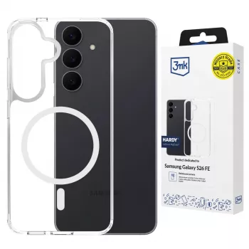 3MK PROTECTION Samsung Galaxy S26 FE - 3mk Hardy LiqForce MagCase fekete