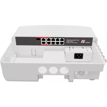 GETFORT GF-6221-GGUF-PO ipari kültéri PoE switch 6FE+2GE+2GB+1SFP IP65
