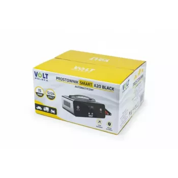 VOLT POLSKA Smart Charger 12V/24V 15A A20 fekete