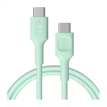 Green Cell PowerFlex Fast Charging USB Type-C–USB Type-C kábel 100W mentazöld 1,2m