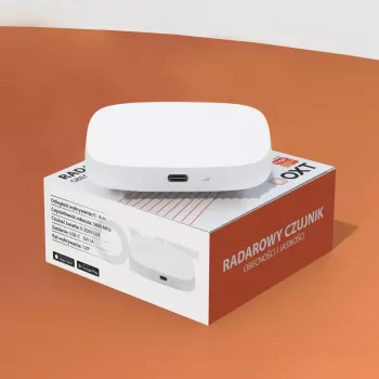 OXT T155 24GHz Millimeter Wave Radar Presence Sensor with Brightness Sensor, USB WiFi Tuya Smart