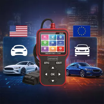 ZENWIRE V620 OBD2 ELM327 CAN interfész diagnosztikai szkenner