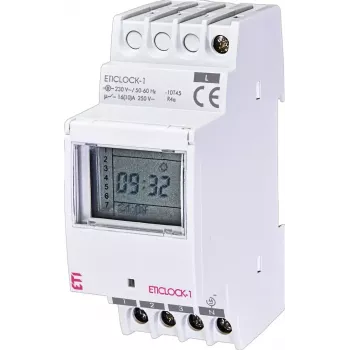 ETI TIME SWITCH DIGITAL MODUL CLOCK-1 1P 16A