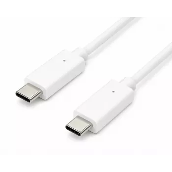 Accura USB-C–USB-C kábel 2,0 m 100 W fehér