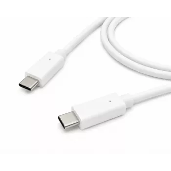 Accura USB-C–USB-C kábel 2,0 m 100 W fehér