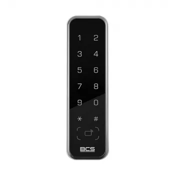 BCS BCS-L-CKRS-M8Z RS485 RFID-olvasó, Mifare, 13,56 MHz, IP65, fekete/szürke