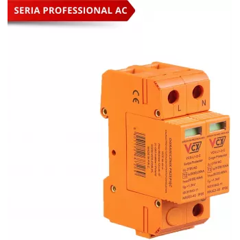 VCX Professional C2P Class C túlfeszültség-védelmi eszköz 2P (T2) 40kA