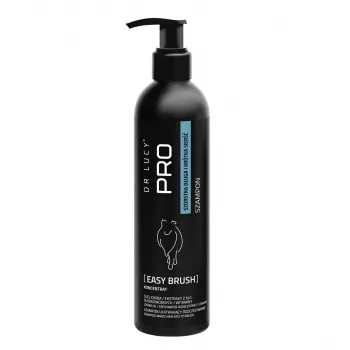 DR LUCY PRO EASY BRUSH 250 ml - sampon a könnyebb fésüléshez hosszú, durva szőrű kutyáknak