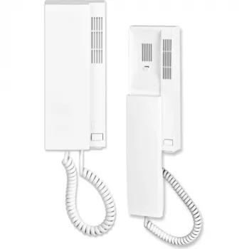 ACO INS-UP720B UNIFON - tartó, 1 gombos digitális kaputelefon-kagyló, fehér