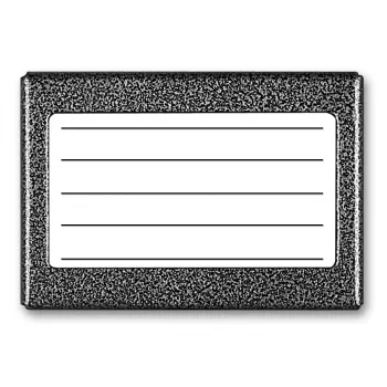 ACO CDN-5N ST háttérvilágított csengőtábla-panel (kb. 5 bejegyzés)