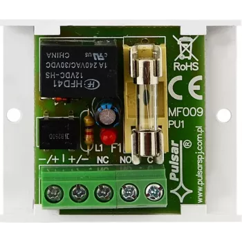 PULSAR AWZ510 relémodul - 1x SPDT, 12V DC tekercs, 1A